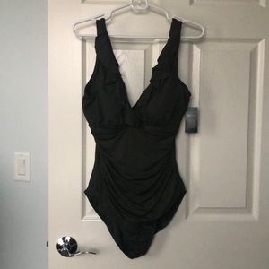 NWT Ralph Lauren Slimming fit swimsuit